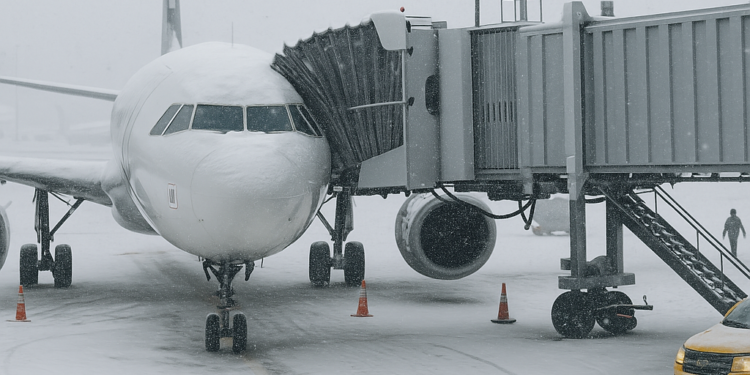 Emiten aerolíneas exenciones de viaje ante tormenta invernal Fern en EU