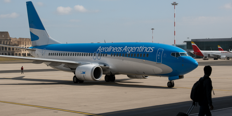 Aerolíneas Argentinas lanzó promociones para vuelos desde Roma y Madrid hacia la Argentina