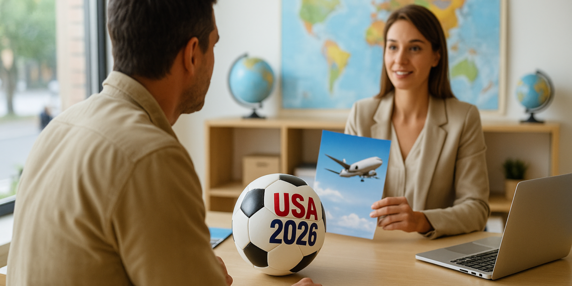 El Mundial se acerca y las experiencias de viaje y fútbol comienzan a tomar forma en las sedes de Norteamérica.El Mundial se acerca y las experiencias de viaje y fútbol comienzan a tomar forma en las sedes de Norteamérica.