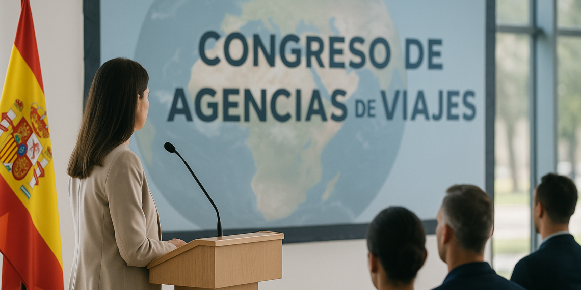 Monento de la presentación del congresi