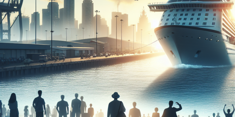 Así fue la visita del último crucero que llegó al puerto de Veracruz