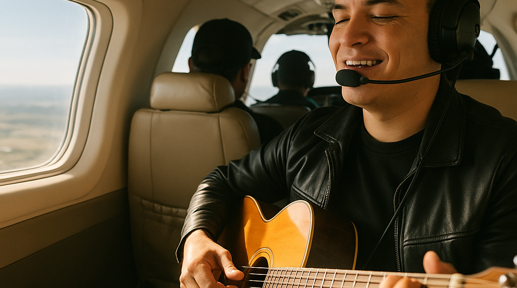 Así eran los viajes de Yeison Jiménez y su equipo en la avioneta: el artista se gozaba cada recorrido mientras cantaba