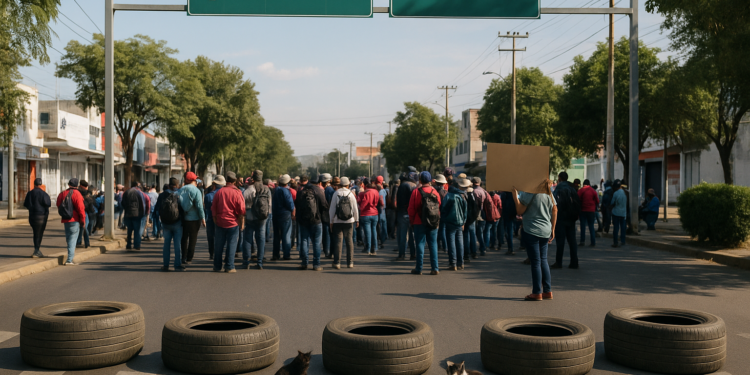 Intensifica Steuabjo protesta, cierra crucero de 5 Señores y avenida Universidad (09:25 h) ‹ ADN – Agencia Digital de Noticias Sureste