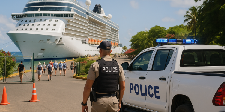 Refuerzan seguridad para turistas La Romana ante arribo cruceros