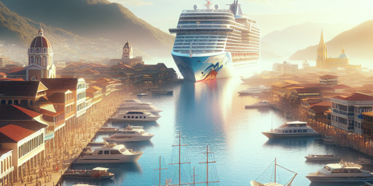 Colombia: Puerto de Santa Marta registra alza en atención de cruceros en 2025 respecto de 2024