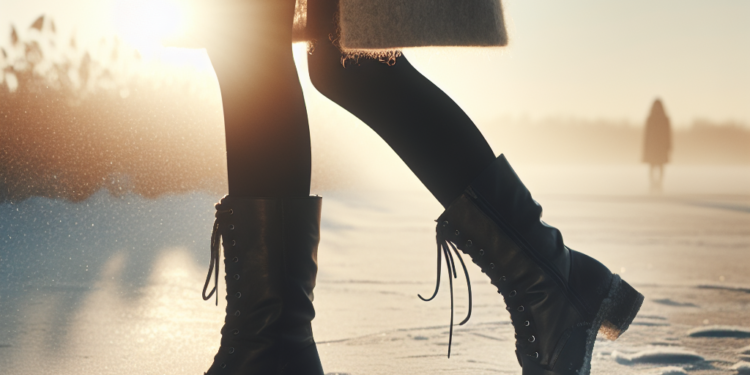 Botas con medias, la fórmula para lucir elegante en esos días fríos de enero 2026