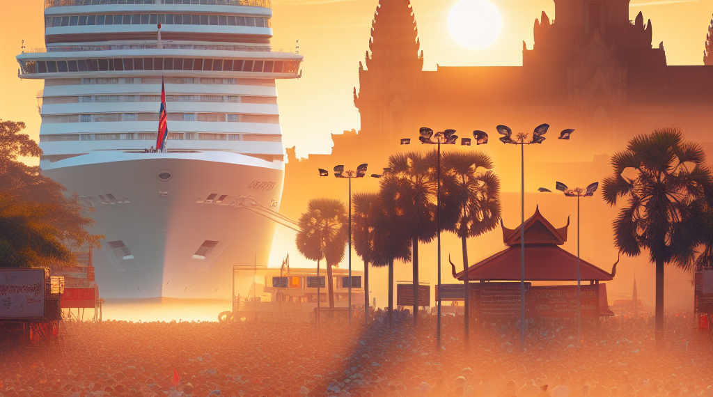 Camboya recibe casi cinco mil personas en dos cruceros que abren 2026