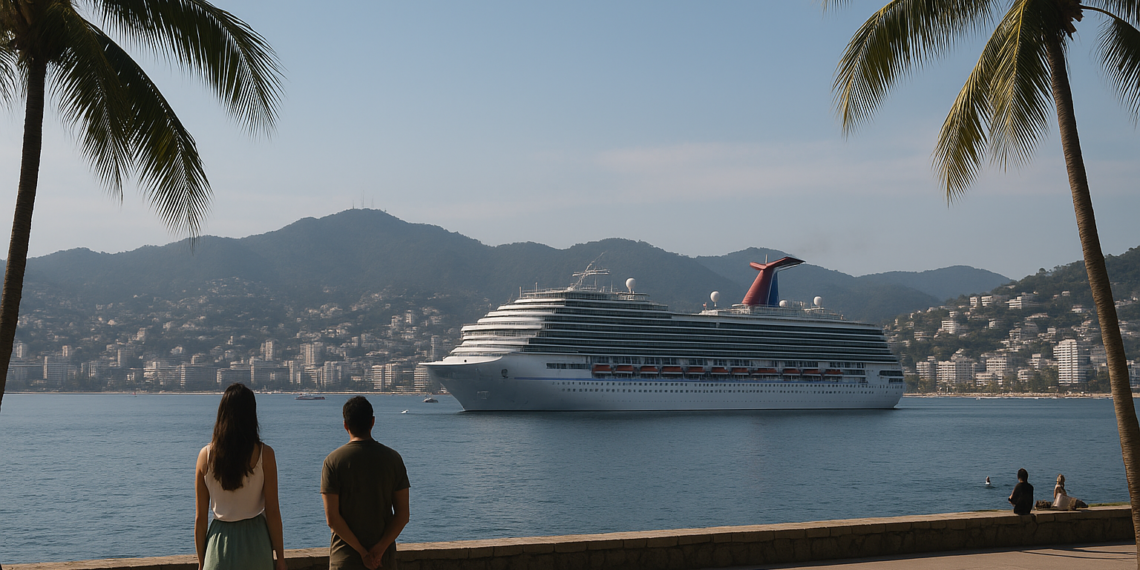 Carnival Cruise Line regresa a Acapulco tras 15 años y reafirma su confianza en el destino