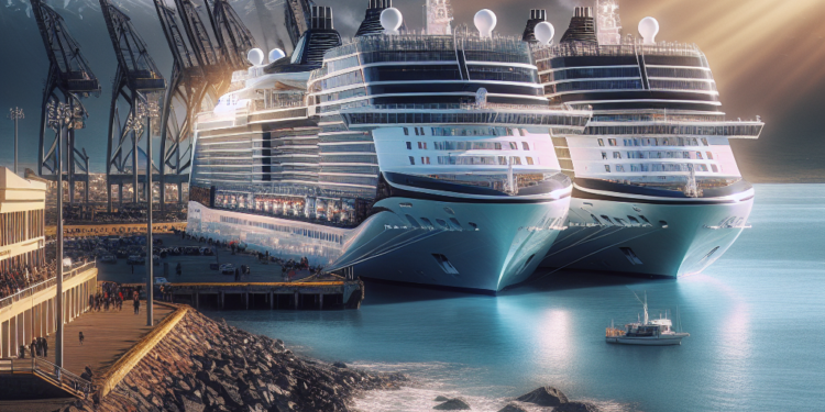 Celebrity Equinox y Silver Whisper comparten muelle en Puerto Madryn