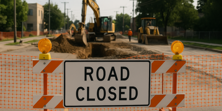 Cerrarán crucero en la Obrera por obras
