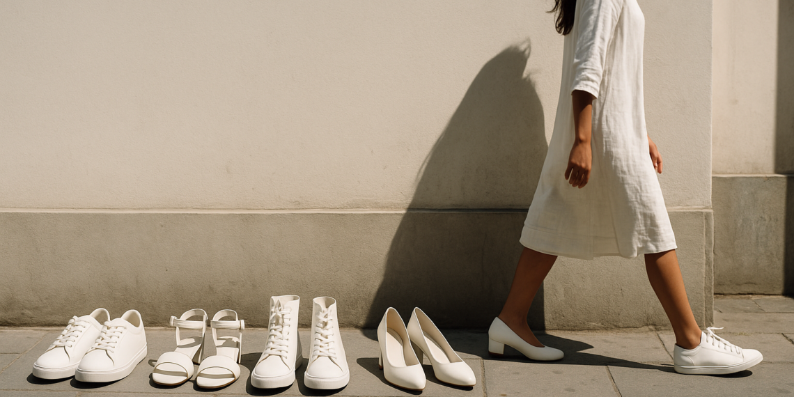 5 zapatos blancos de Zara perfectos para llevar el color Cloud Dancer en tendencia 2026