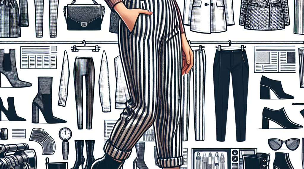 Cómo llevar botines puntiagudos y pantalones de rayas en enero 2026, al estilo de Margot Robbie