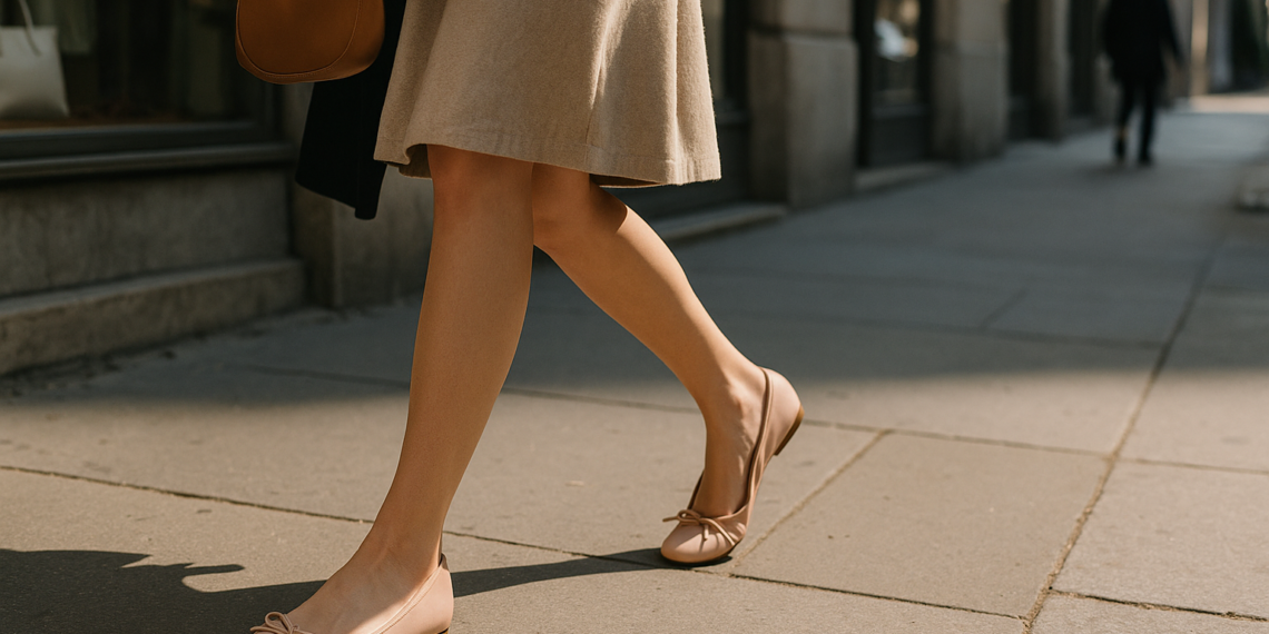 Cómo llevar los zapatos tipo bailarinas en tendencia para enero 2026, según las tendencias