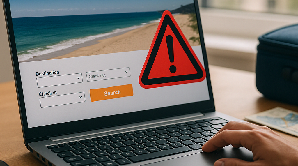 Correos falsos suplantan plataforma de viajes para distribuir malware
