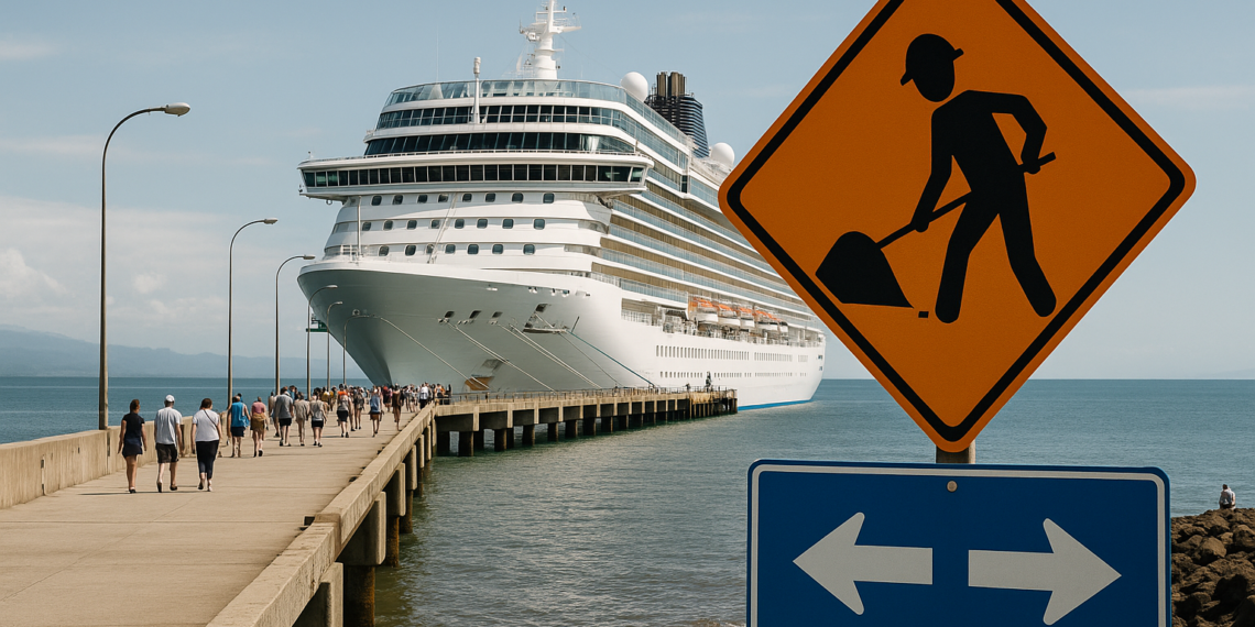 Costa Rica: Habilitan a Incop para desarrollar proyectos en muelle de cruceros de Puntarenas