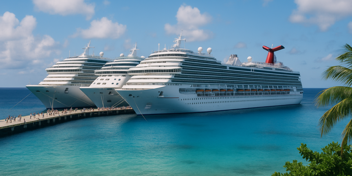 Cozumel: 11 nuevos cruceros en 2025 y pico de 162 en un solo mes