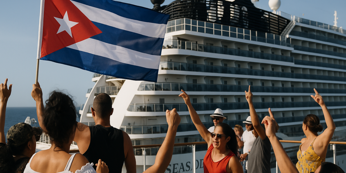 Cubanos revolucionan fiesta en crucero MSC Seaside y dividen opiniones