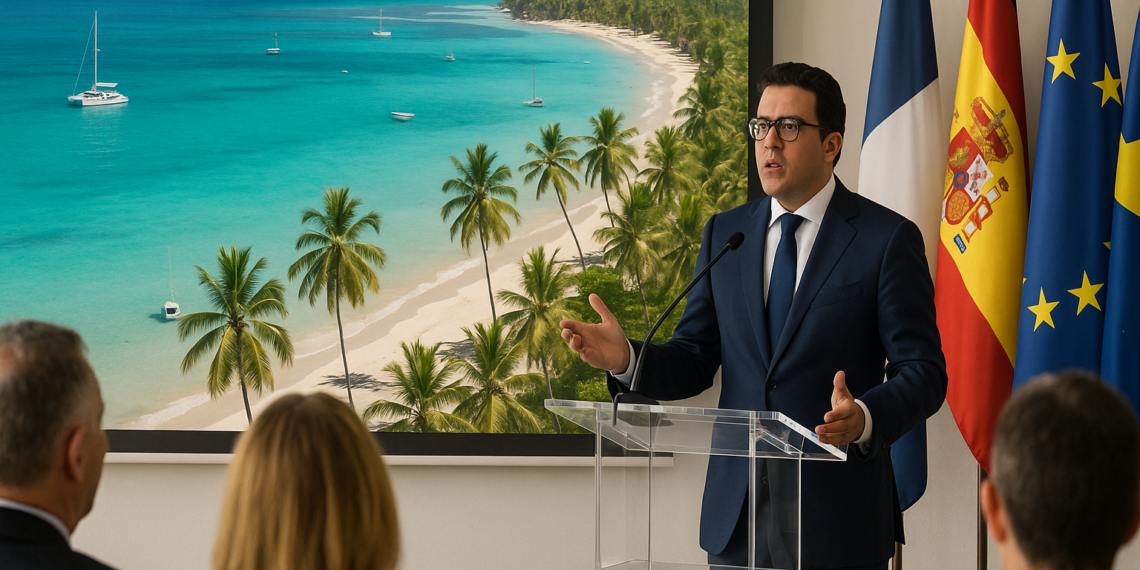 David Collado promueve República Dominicana ante 700 turoperadores y agentes europeos