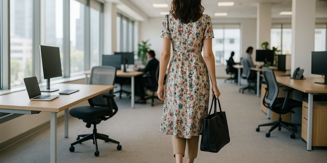 De jeans con el ruedo doblado a vestidos de flores: mis 9 looks de oficina favoritos para enero 2026