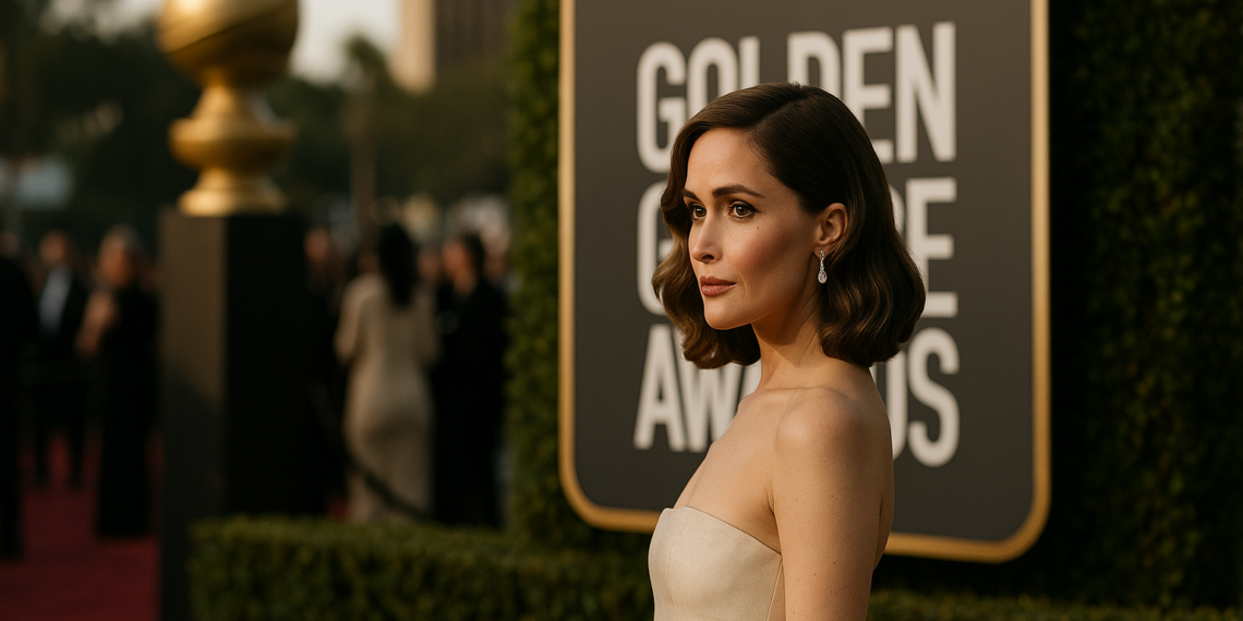 Inside Rose Byrne's Winning Glam at the 2025 Golden Globes