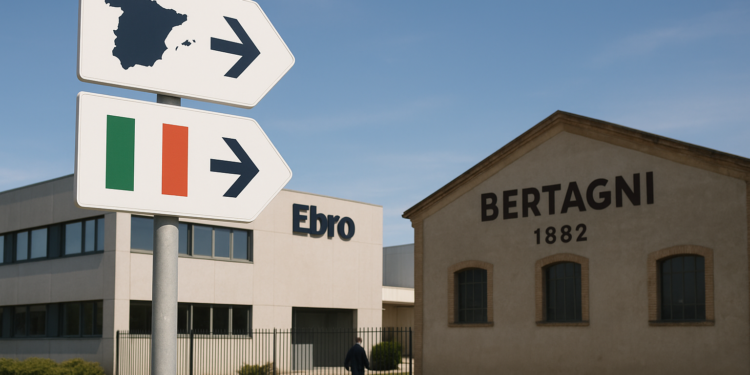 Ebro Foods adquiere el 100% de la italiana Bertagni 1882