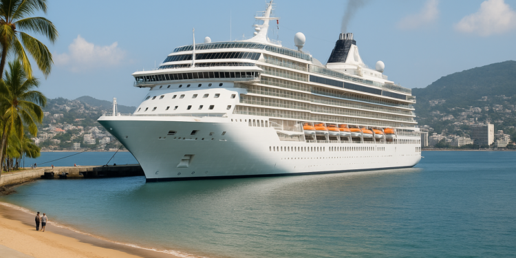 Arribo del Amera coloca a Acapulco como clave en cruceros 2026