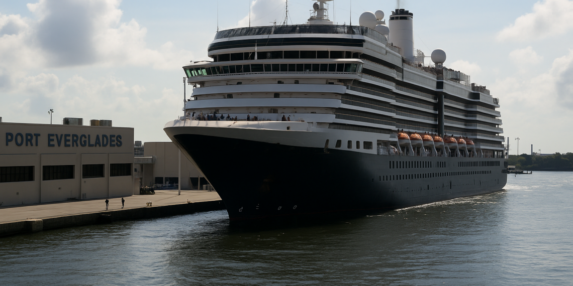 Crucero de Holland America regresa a Port Everglades tras brote de norovirus