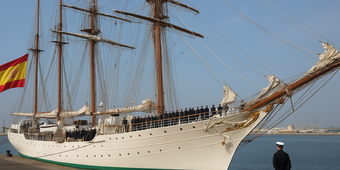 El 'Juan Sebastián Elcano' inicia su 98º crucero de instrucción con 73 guardamarinas que durará siete meses