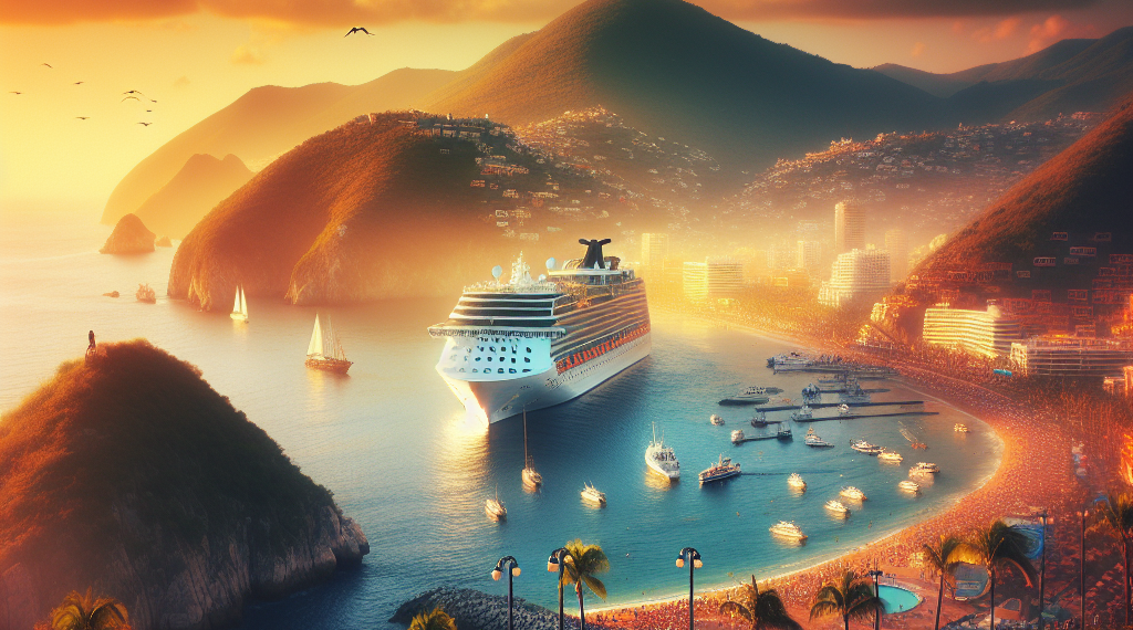 Arriba a Acapulco el MS AMADEA, quinto crucero del año