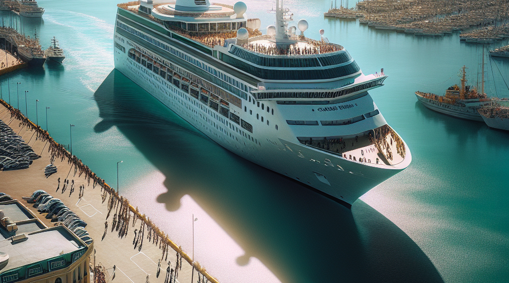 El crucero Silver Whisper arribó a Puerto Madryn en el inicio de su itinerario estacional