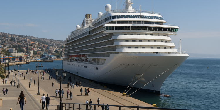 Llegada de cruceros a Valparaíso entra su fase más intensa del año