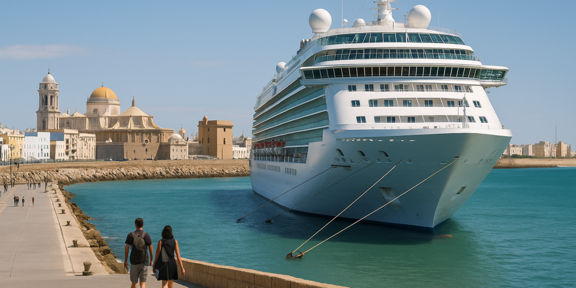 Cádiz incrementó un 3,3% las escalas de cruceros en 2025