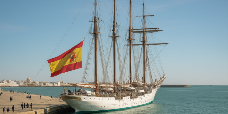 El buque escuela Elcano emprende mañana desde Cádiz su 98 crucero de instrucción
