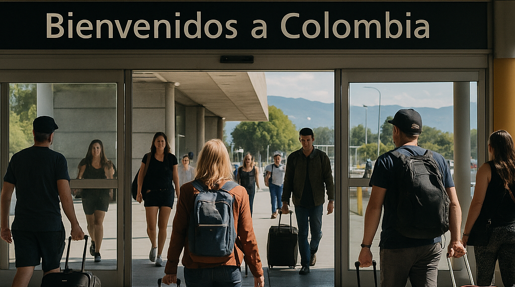 Fin de año impulsó los viajes internacionales hacia Colombia y consolidó a Estados Unidos como el principal mercado emisor