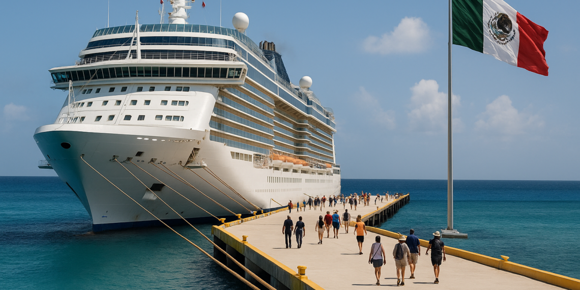 Cobro de impuesto a cruceros no frena arribo; llegan más de 11 millones de personas en 2025 a México