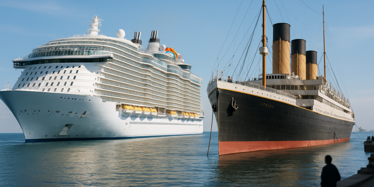 Crucero más grande del mundo se estrenará en 2026: diferencia con el Titanic