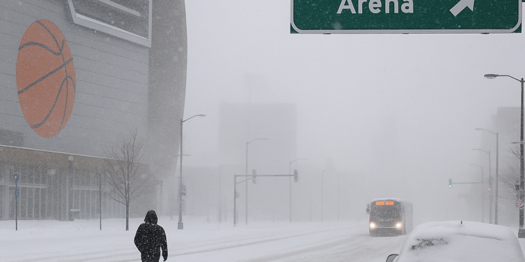 El partido Bucks-Mavs se pospone debido a una tormenta invernal que afecta los viajes