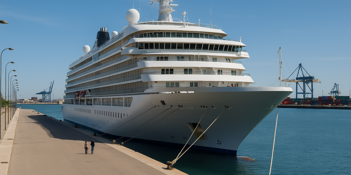 El Puerto de Castellón confirma 24 escalas de cruceros de lujo para 2026 y 2027