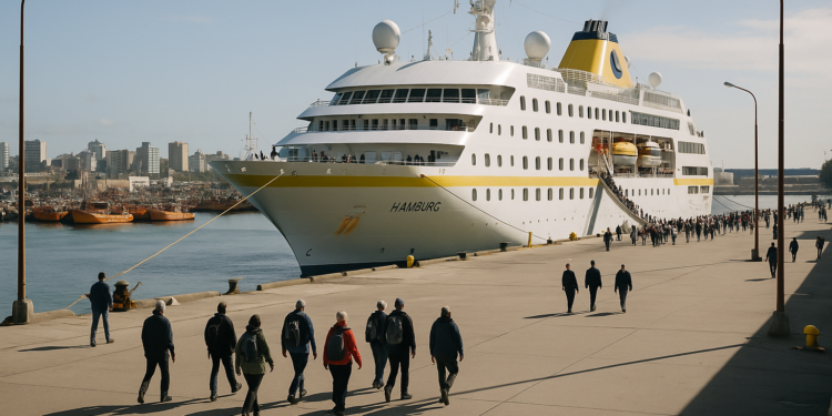 El Puerto de Mar del Plata recibió al crucero Hamburg con más de 300 pasajeros - LoQuePasa.net