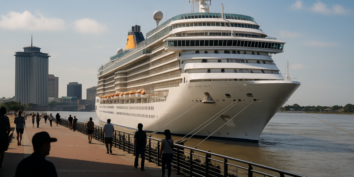 Puerto de Nueva Orleans atiende a más de 1 millón de cruceristas durante 2025