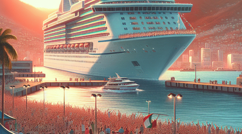 Arriba a Acapulco el quinto crucero del año y refuerza repunte turístico en 2026