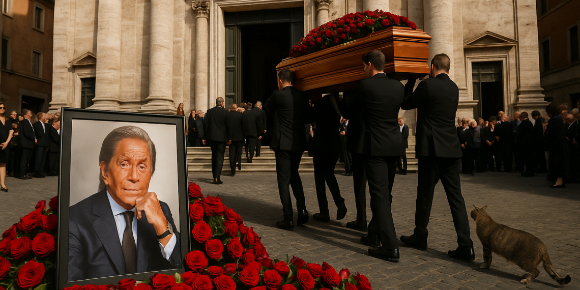 In Rome, a Last Tribute to Valentino Garavani