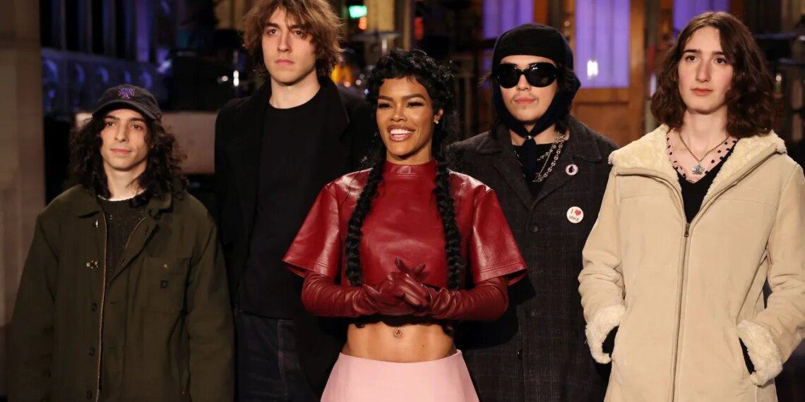 Live From New York, It’s Teyana Taylor—and One Fab Hosting Wardrobe