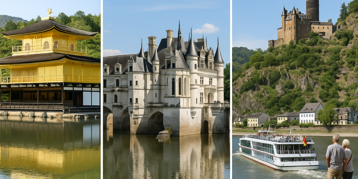 Japón, el valle del Loira o un crucero por el Rhin, entre los 30 destinos de los viajes del Club de los 60 de Castilla y León