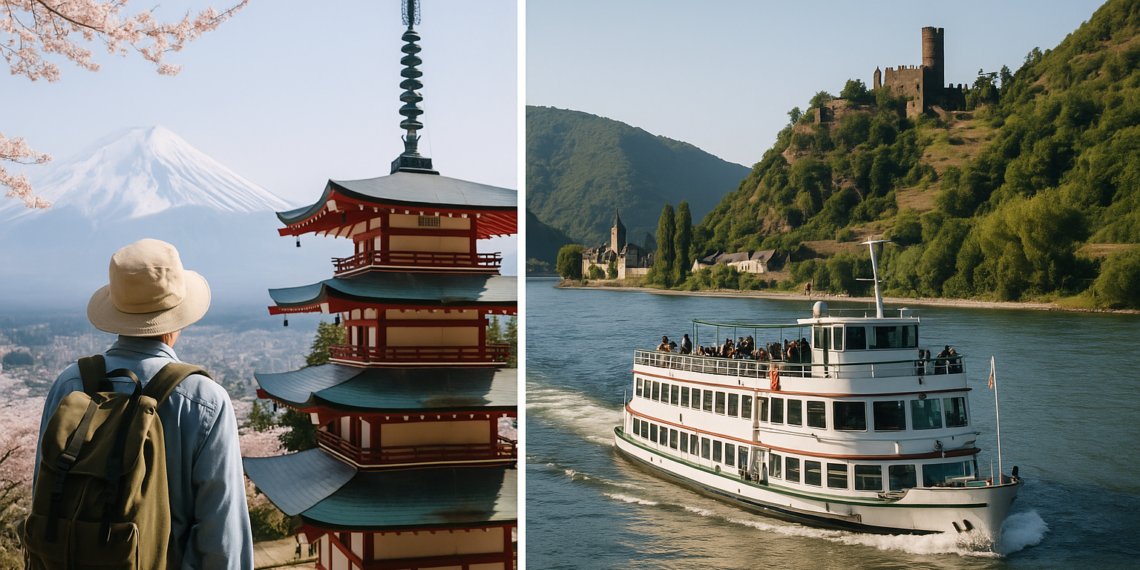 Los viajes del Club de los 60: plazas, solicitud y nuevos destinos como Japón y un crucero por el Rhin