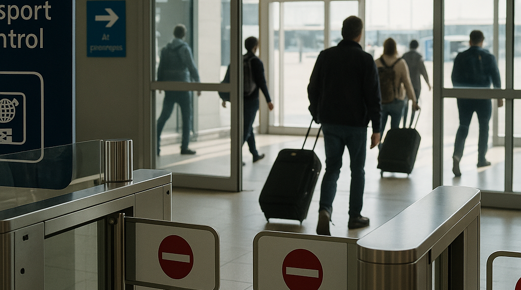 Error en aeropuerto permite a varios pasajeros salir sin pasar por inmigración