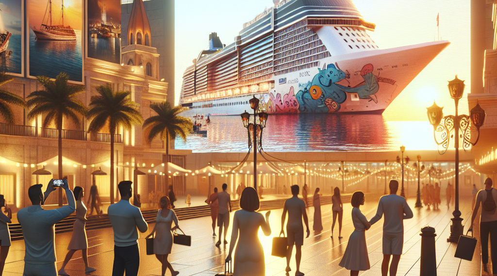 Impulsa la actividad turística Mazatlán el arribo del Norwegian Bliss