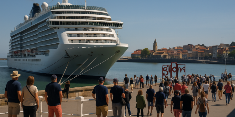 Gijón batirá este año su récord en turismo de cruceros con más de 75.000 pasajeros