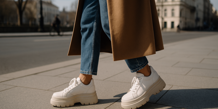 Cómo llevar tenis de plataforma según las tendencias de enero y febrero 2026