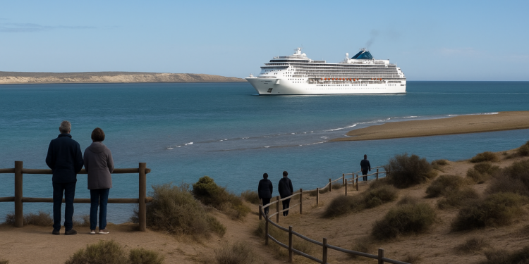 Cruceros y turismo internacional, los más afectados por el cierre en Caleta Valdés